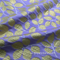 Purple Strecth Jacquard Brocade för klänning
